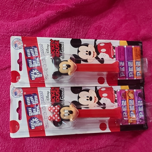 Mickey and Minnie Pez